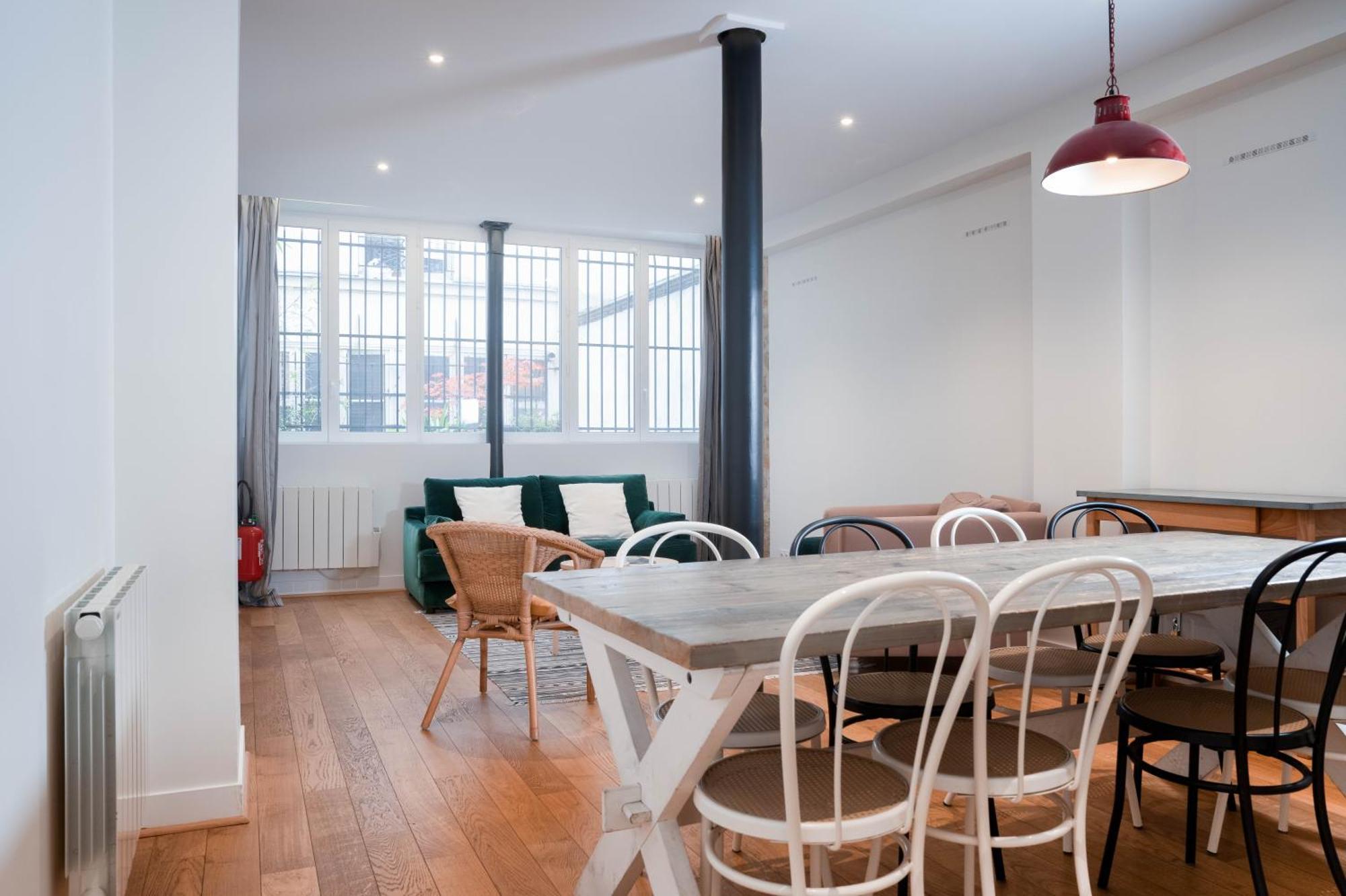 Апартаменты Loft Petion Dog Friendly Париж Экстерьер фото